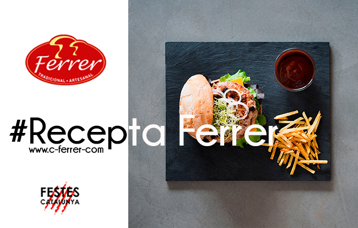 Recepta Conserves Ferrer: Hamburguesa Deluxe
