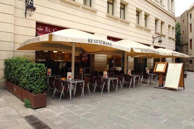 Cafè d’en Víctor, un clàssic a la plaça de la Catedral de Barcelona