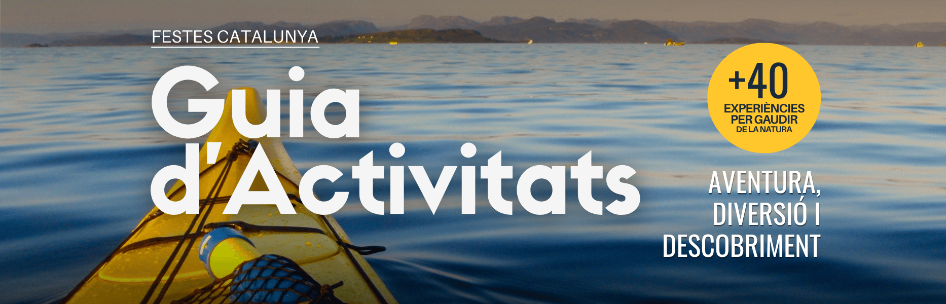 Descobreix Catalunya a través d'experiències úniques: aventures, rutes en bici, globus aerostàtics, enoturisme i molt més. Prepara la teva escapada!